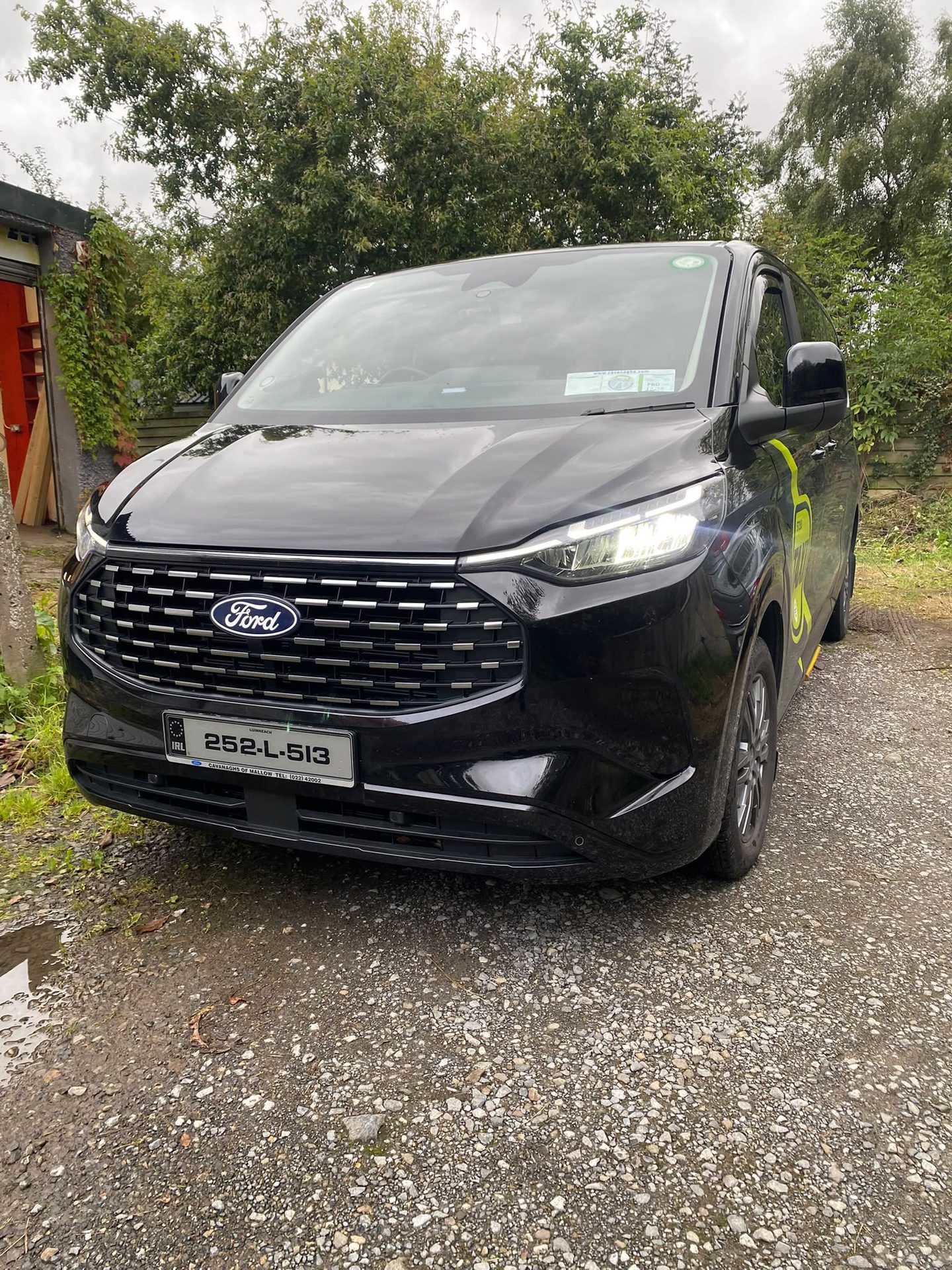 Custom EVA mats fitted in Ford Tourneo Custom