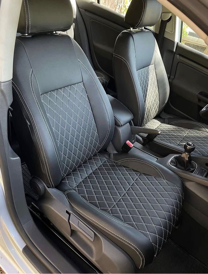 Family car — full ECO leather diamond quilt