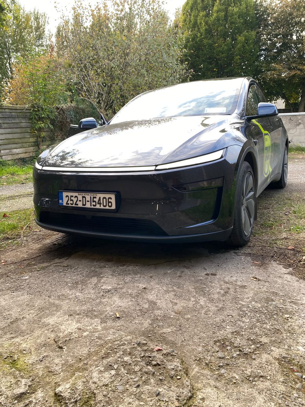 Custom EVA mats fitted in Tesla Model Y